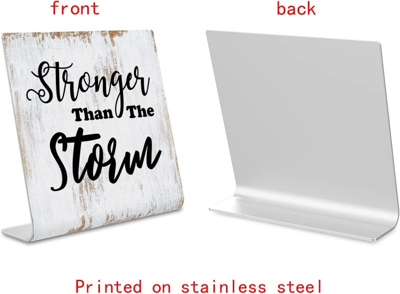 TRCENDE Inspirational Quotes Decor Gifts for Women, Motivational Desk Sign, Decoration On Shelf Table Desk for Living Room Home Office Gift for Sisters Friends Nurse Worker Daughter Son Coworker dksg9 - Image 4